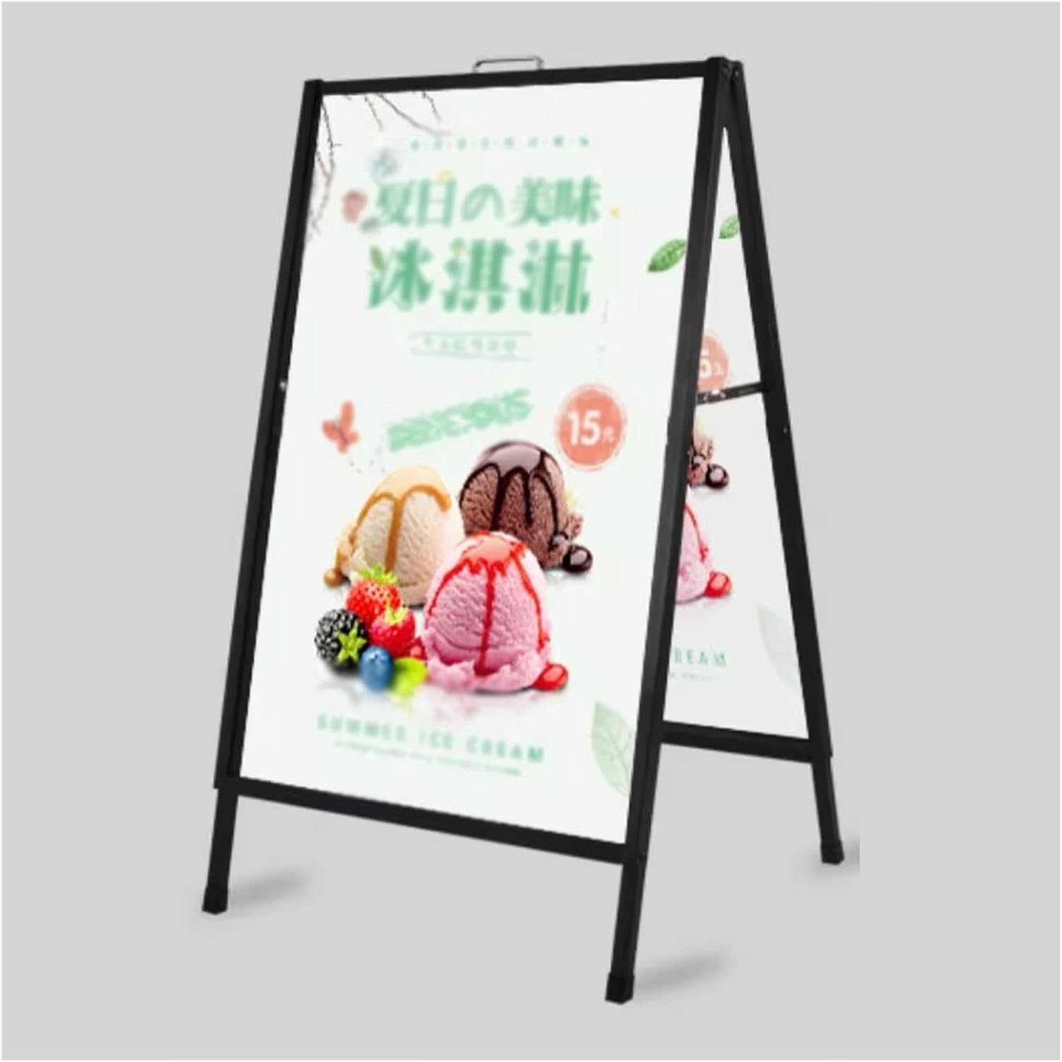 Amazon.com: TIST Sign Outdoor Notice Stand Portable Folding Double